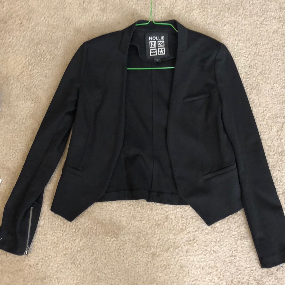Nollie Black Tuxedo Jacket